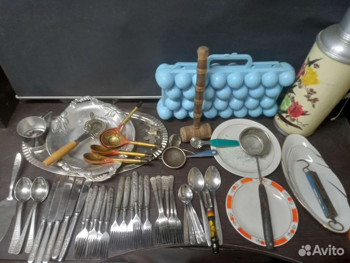 Набор для кухни СССР с корзиной