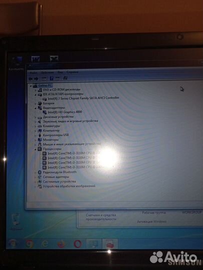 Ноутбук Samsung Core i3/8Gb/320Gb
