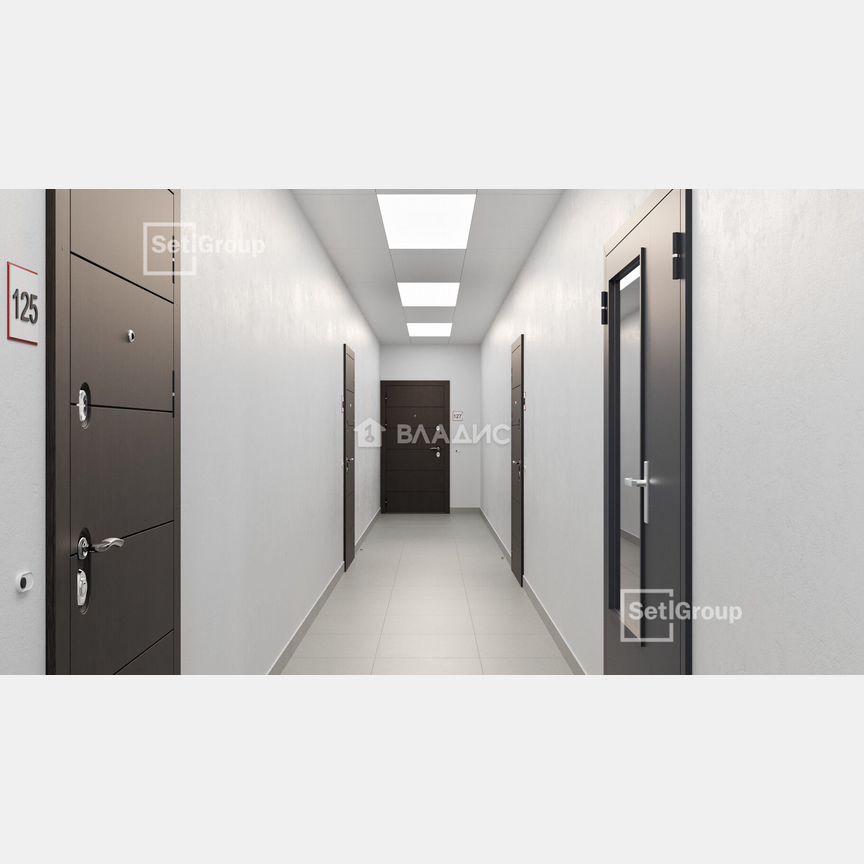 2-к. квартира, 54 м², 4/12 эт.