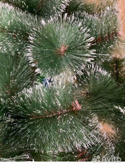 Елка новогодняя сосна с шишками, 180см новая