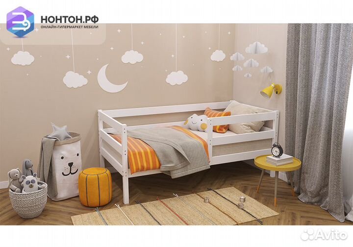 Кровать Simple 850 белый