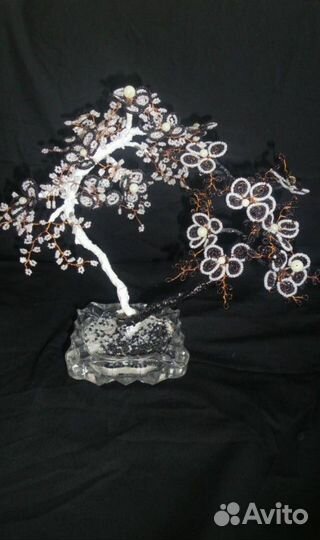 Дерево из бисера