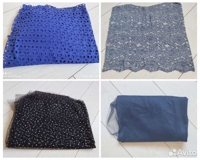 Ткань отрезы (шифон,штапель)