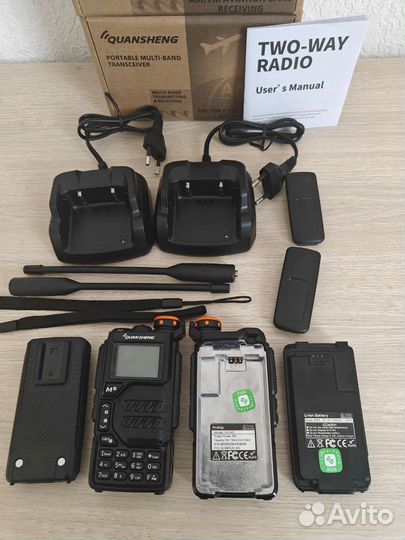 Комплект из 2-х рация quansheng UV-K5 новые NEW