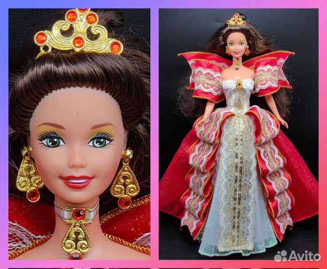 Барби Холидей 1997 год. Holiday Barbie. Кукла 90х