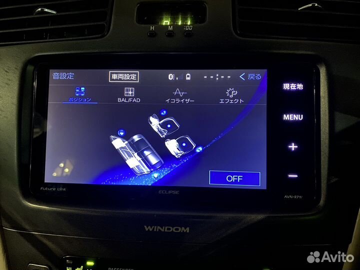 Японская магнитола Eclipse avn-r7w