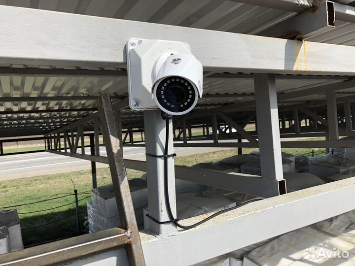 Установка видеонаблюдения