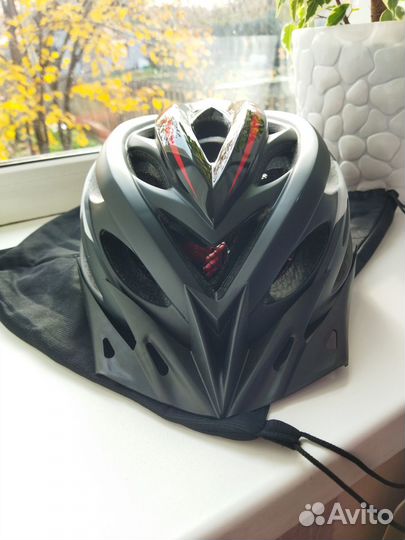 Детский шлем защитный с фонариком