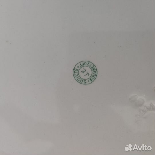 4 тарелки ф-ки Кузнецов на Волхове. 1905-1918 г