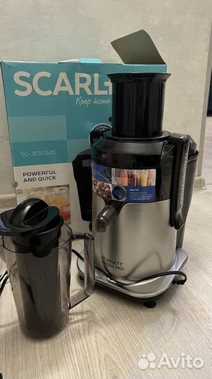 Соковыжималка шнековая scarlett