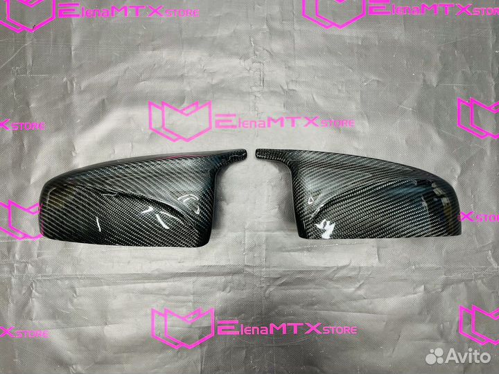 Накладки зеркал бмв BMW X5 E70 X6 E71 карбон