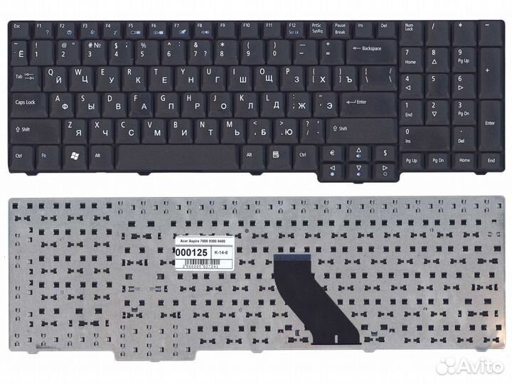 Клавиатура для Acer Aspire 5335 5735 6530G 6930G
