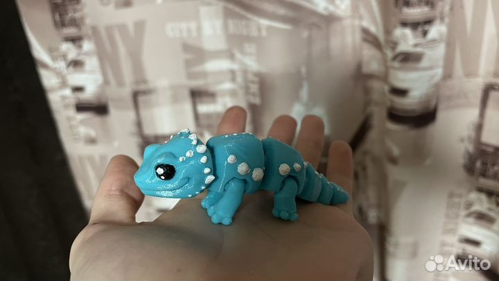 Ящерка-дракон игрушка