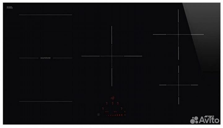 Индукционная варочная панель Smeg SI1M4954D, черны