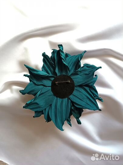 Брошь- цветок Георгин 18 см