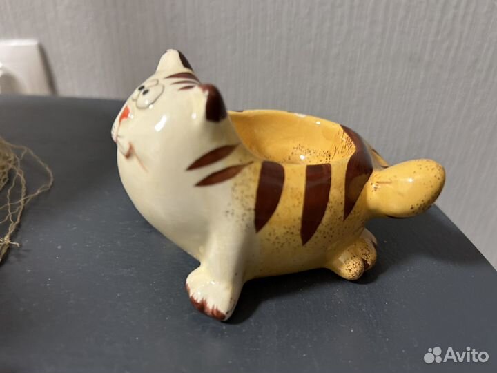 Подставка для яиц кот
