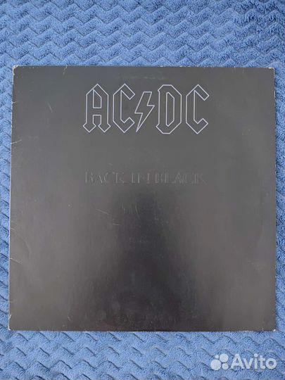 AC/DC Back In Black LP Japan