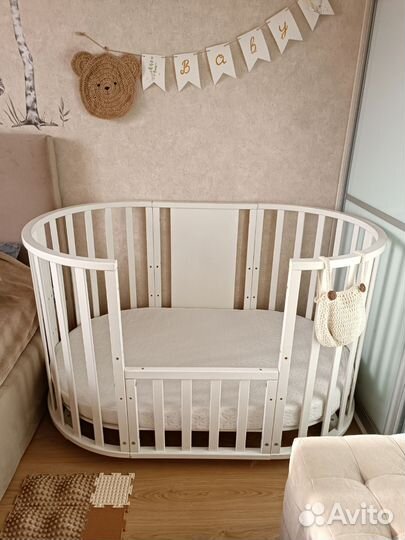 Кровать круглая с маятником