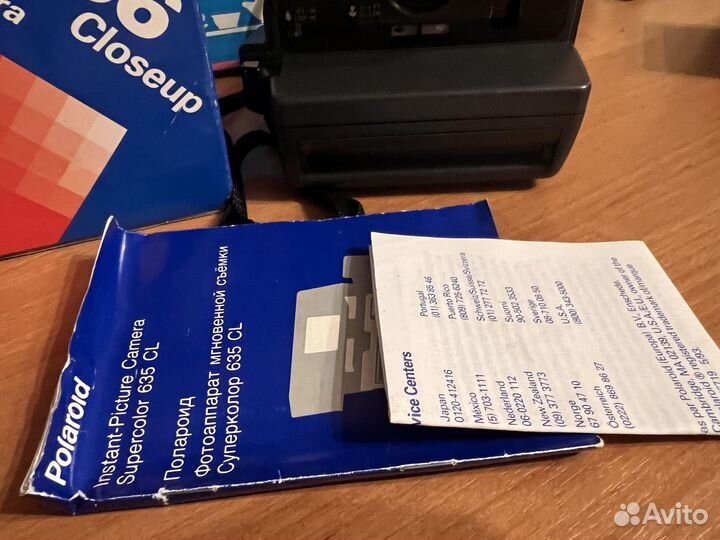 Фотоаппарат поларойд 636