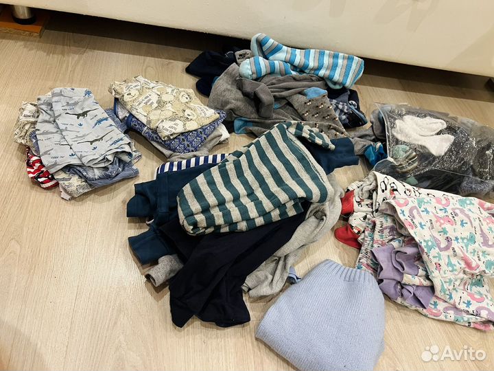 Детские вещи пакетом 98 104 бу