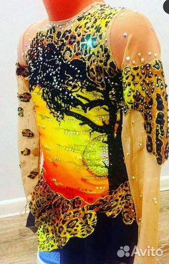 Платье для фигурного катания 128-134