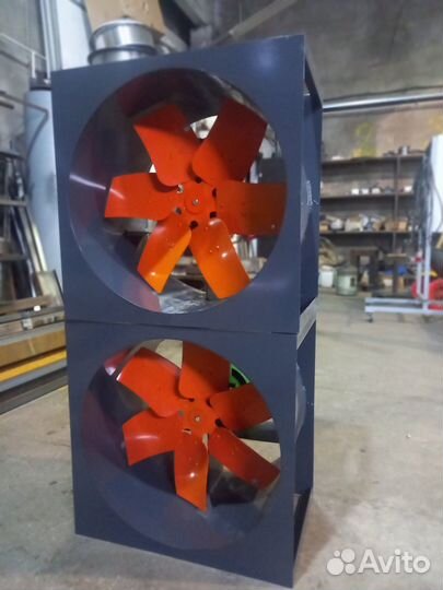 Сушильные камеры древесины-осевые вентиляторы во№5