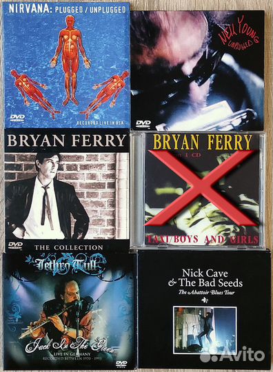 CD Led Zeppelin, Deep Purple, etc