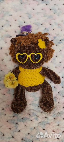 Мягкие вязаные крючком игрушки