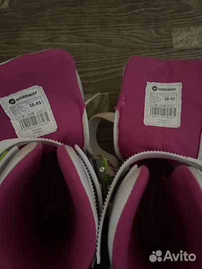 Коньки раздвижные 38-41