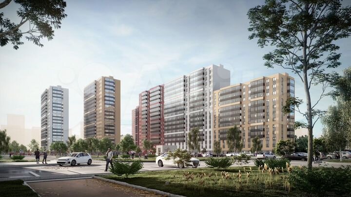 1-к. квартира, 43,8 м², 10/17 эт.