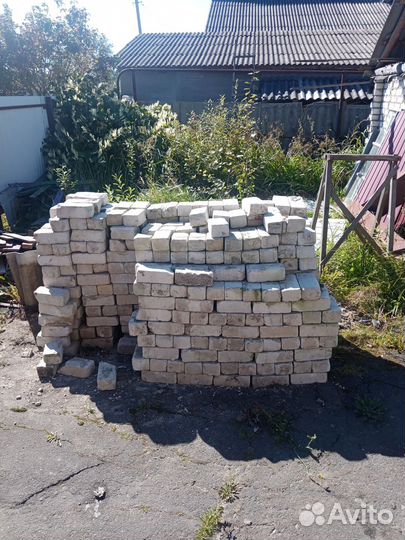 Кирпич белый бу