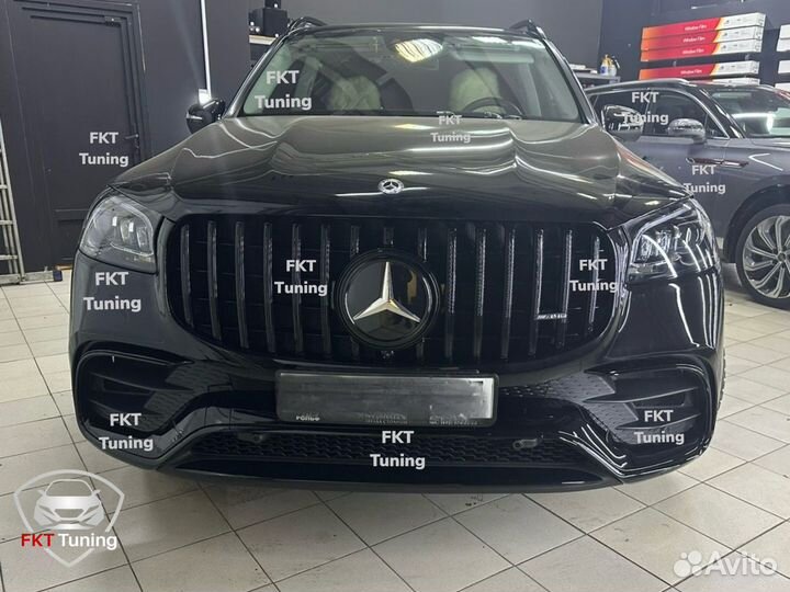 Обвес 6.3 AMG черный Mercedes GLS X167