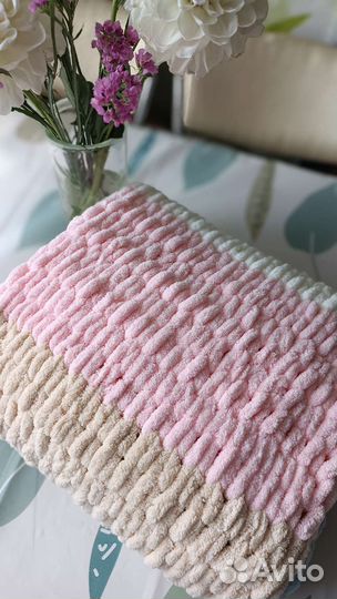 Плед детский плюшевый