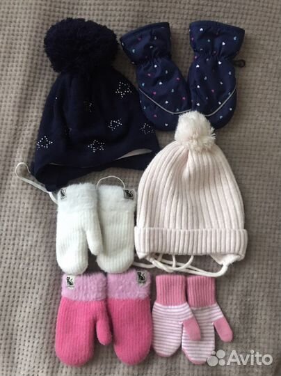 Шапка для девочки(пакетом)