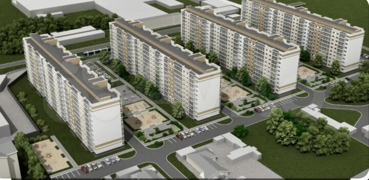 2-к. квартира, 33,8 м², 1/10 эт.