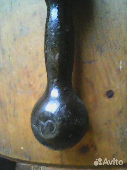 Гантеля чугунная литая 3кг