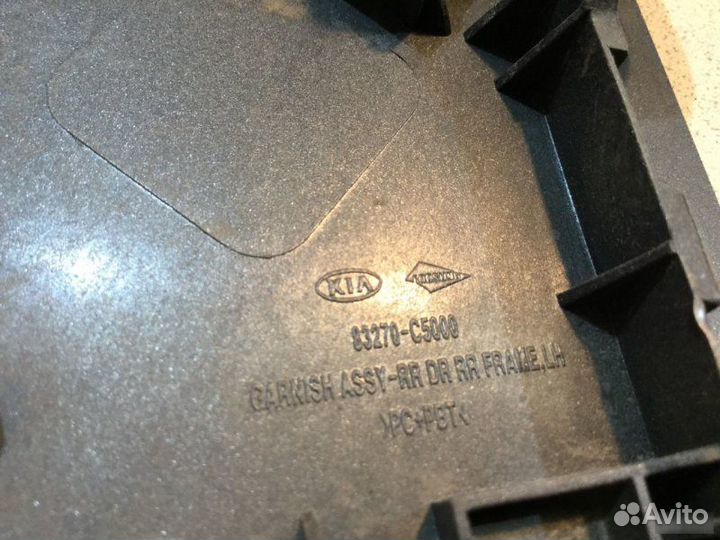 Накладка двери задней левой Kia Sorento 2015