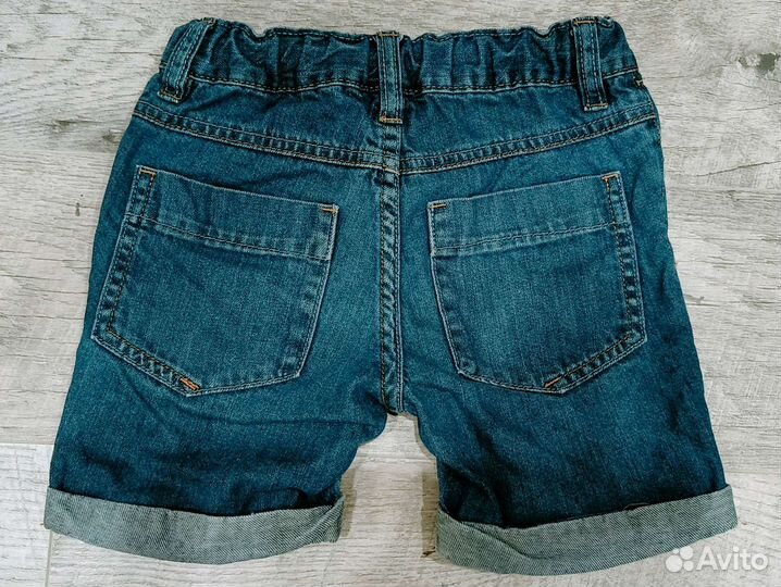 Шорты джинсовые fun day р.110