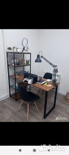 Стеллаж со столом Лофт