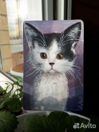 Картина акрилом на заказ