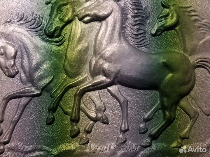 Тарелка цинковая Декор Винтаж Германия