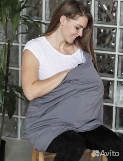 Накидка милк-снуд для кормления грудью