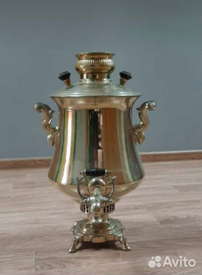 Царский угольный самовар