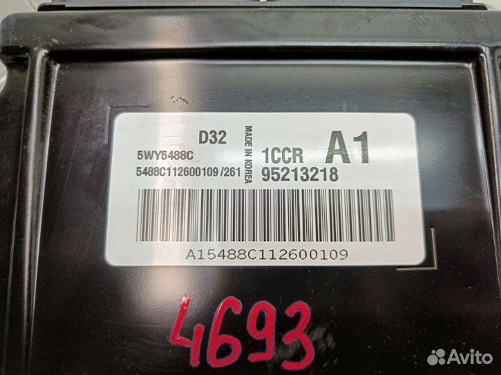 Блок управления двигателем Daewoo Matiz A08S3 2011