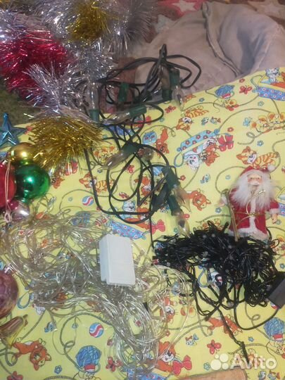 Елочные игрушки СССР, и современные