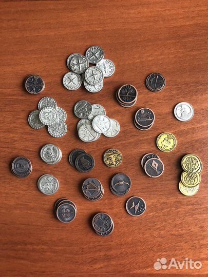 Коллекция монет магазина «Пятерочка»