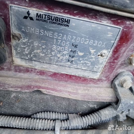 Mitsubishi galant 7 разбор