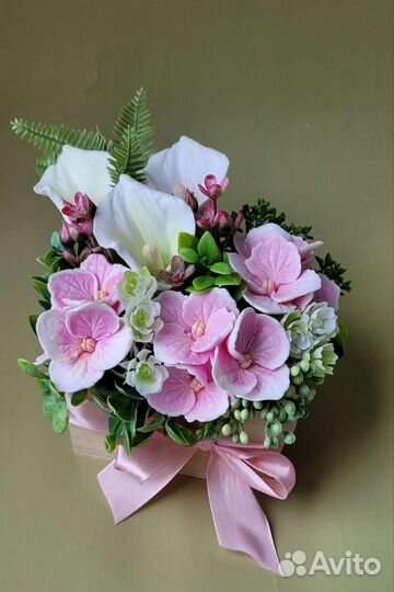 Букет из мыла ручной работы