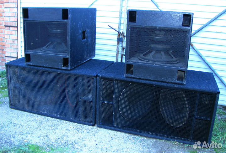 Сабвуферы MPBf 7,2kW 4шт Pro SUB-D18