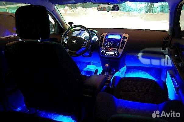 Светодиодная подсветка в салон автомобиля